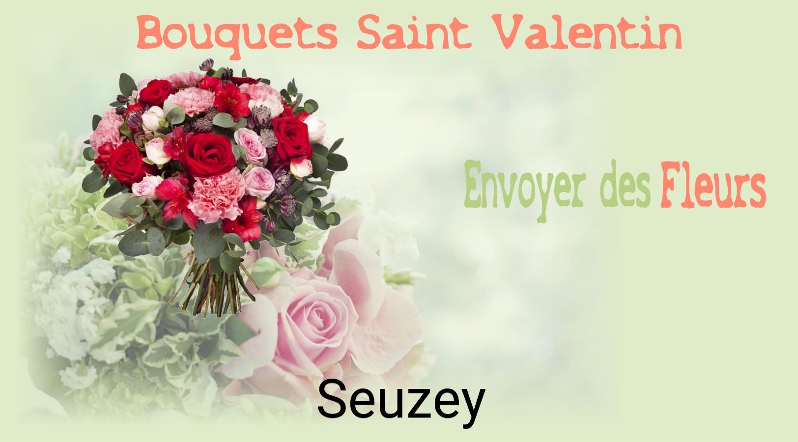 Roses de Saint-Valentin livrées à Seuzey